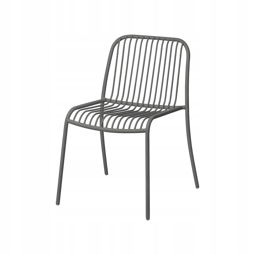 Stolička Yua Wire, granite grey Blomus