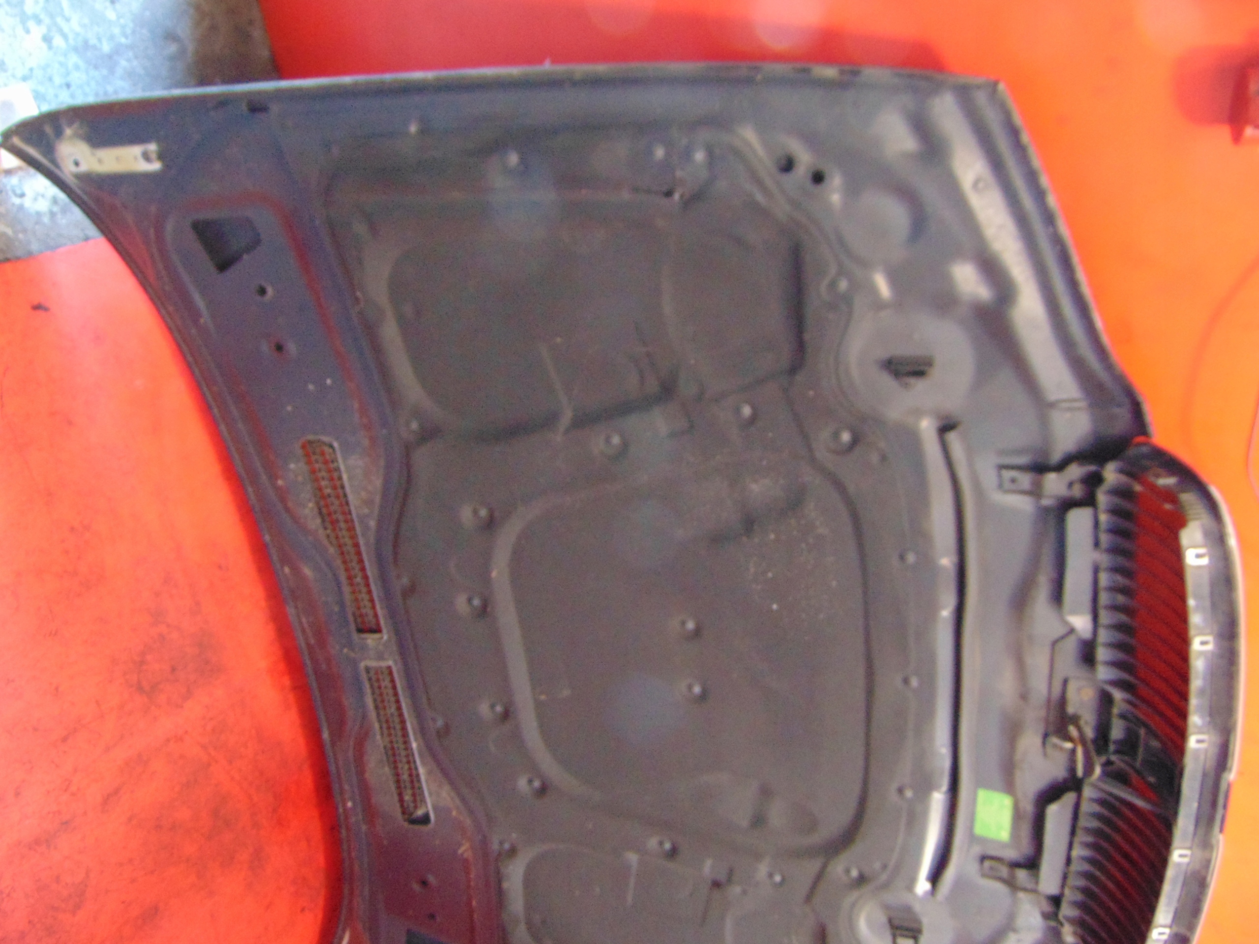 BMW 7 E65 E66 bonnet cover trunk door of the engine 490