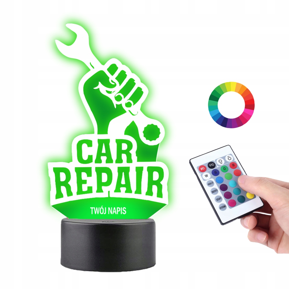 Lampka na biurko Warsztat Samochodowy LED PLEXIDO