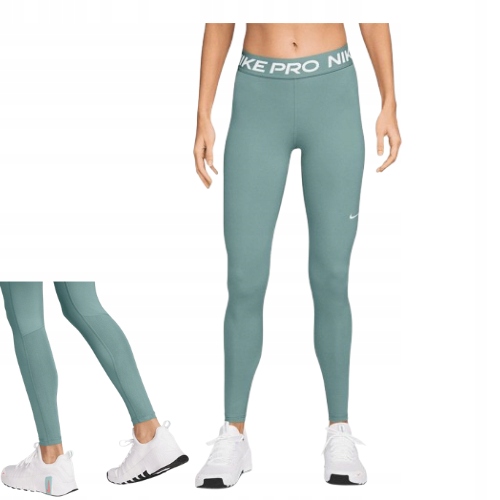 Nike Pro Dámské Běžecké Legíny na cvičení Shorty Zelené vel. XL