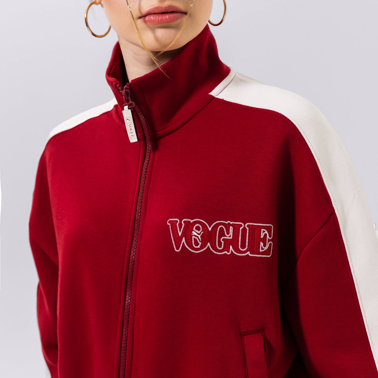 Mikina Dámská Rozepínací Puma – Bunda Puma X Vogue T7 Cropped Jacket Dk L