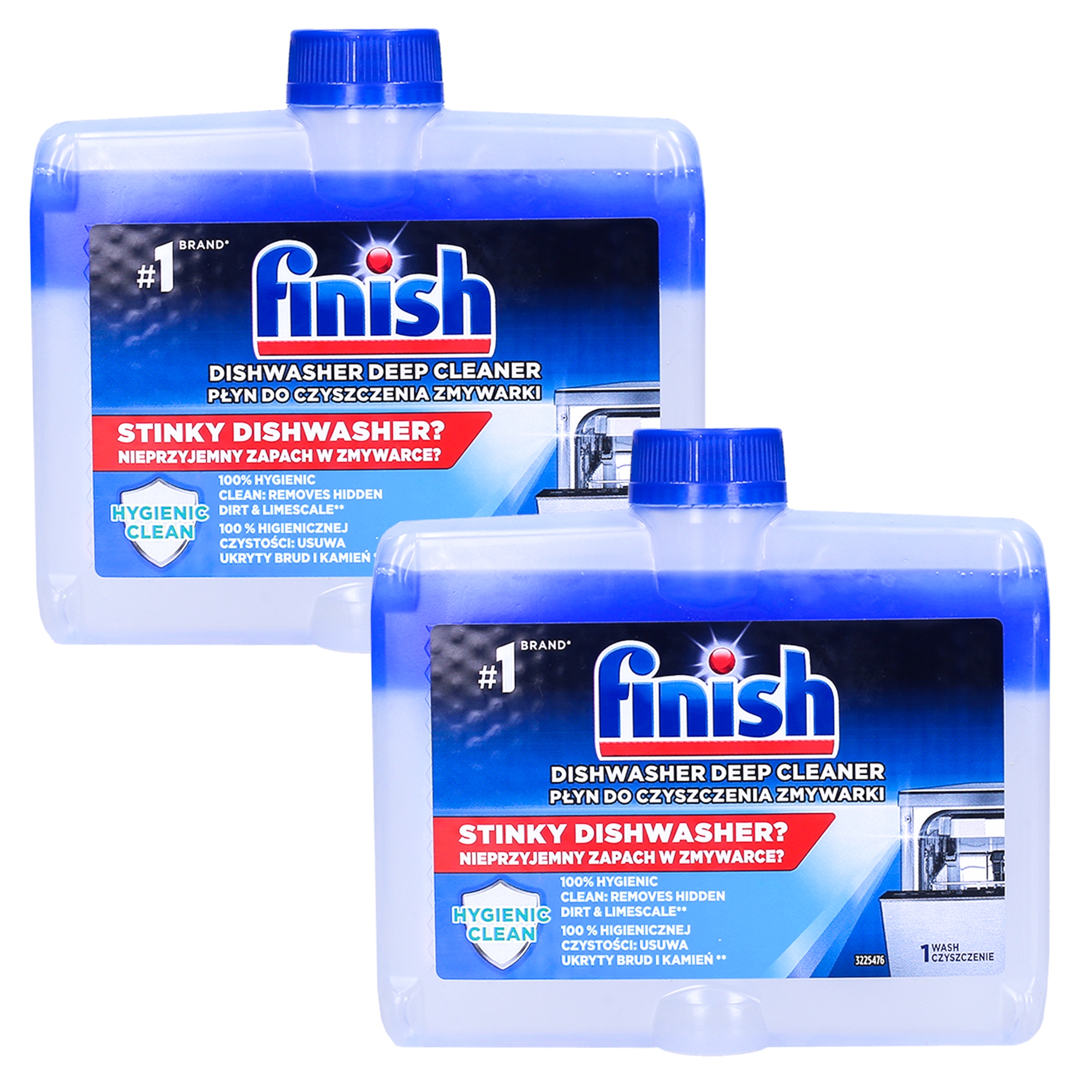 

2x Finish Środek do czyszczenia Zmywarki 250ml Reg