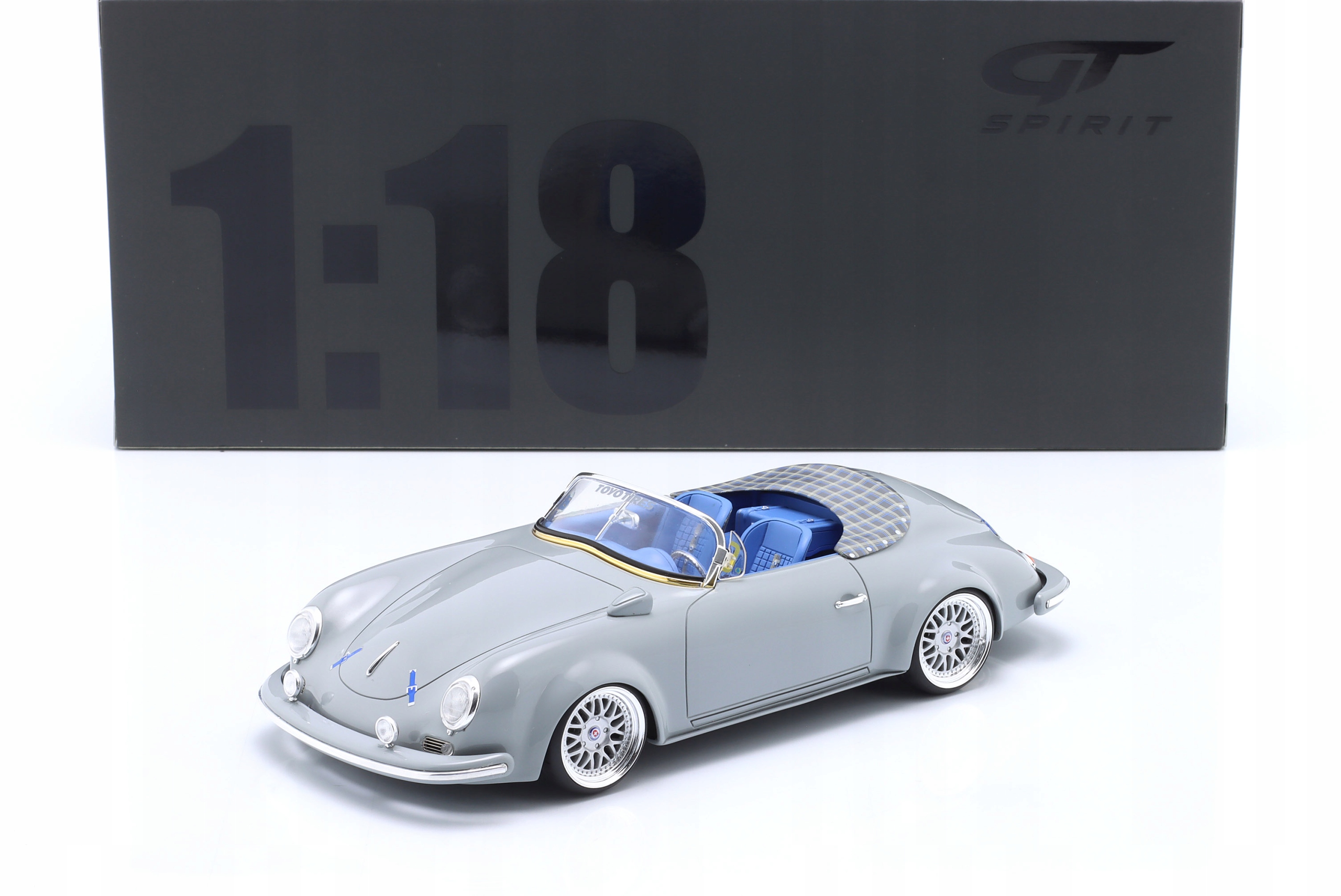 Gt Spirit Porsche 356 Speedster S-Klub Outlaw 2019 Grey L.E.1/999 1:18