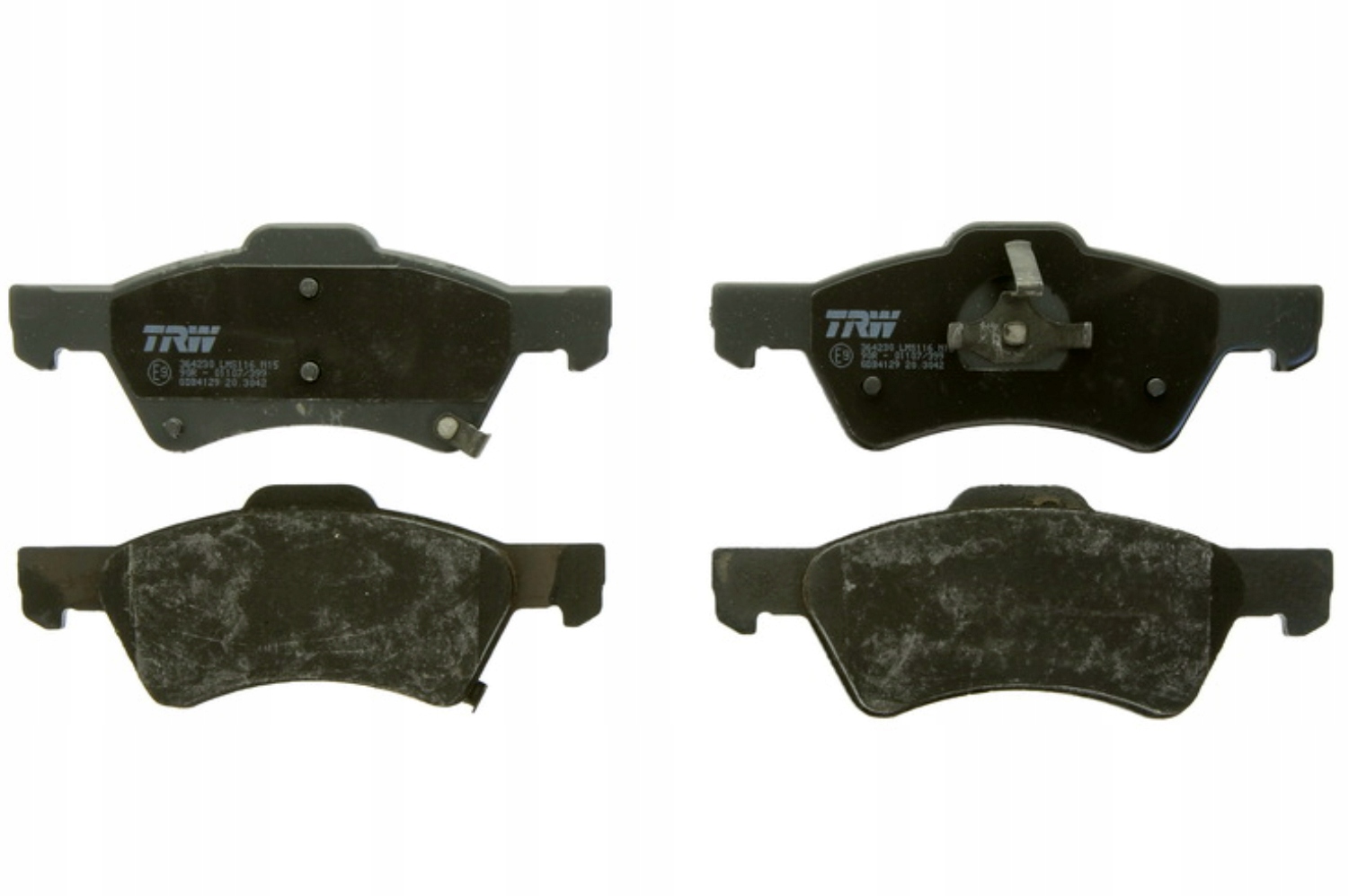 přední brzdové destičky Dodge Grand Caravan 2001-2007 Trw