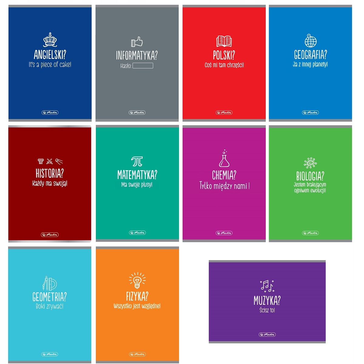 

Komplet Zeszytów Do Szkoły 11 sztuk 7-8 klasa Nx