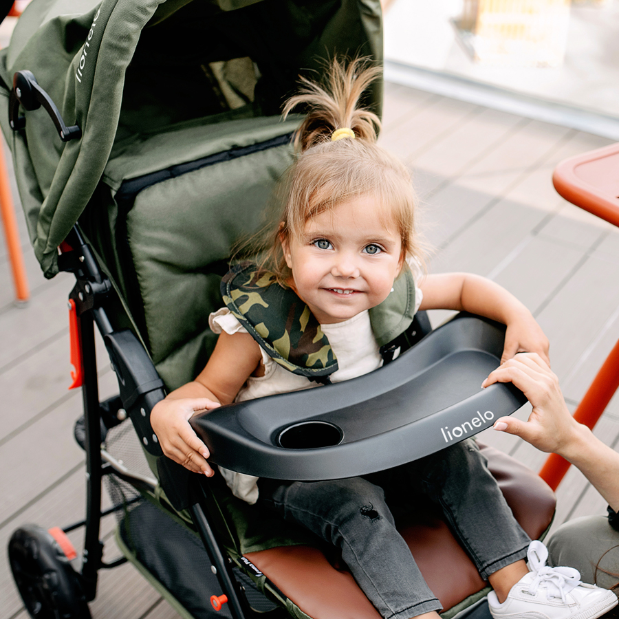 LIONELO LEKKI WÓZEK SPACEROWY SPACERÓWKA + TORBA Szerokość produktu 51 cm