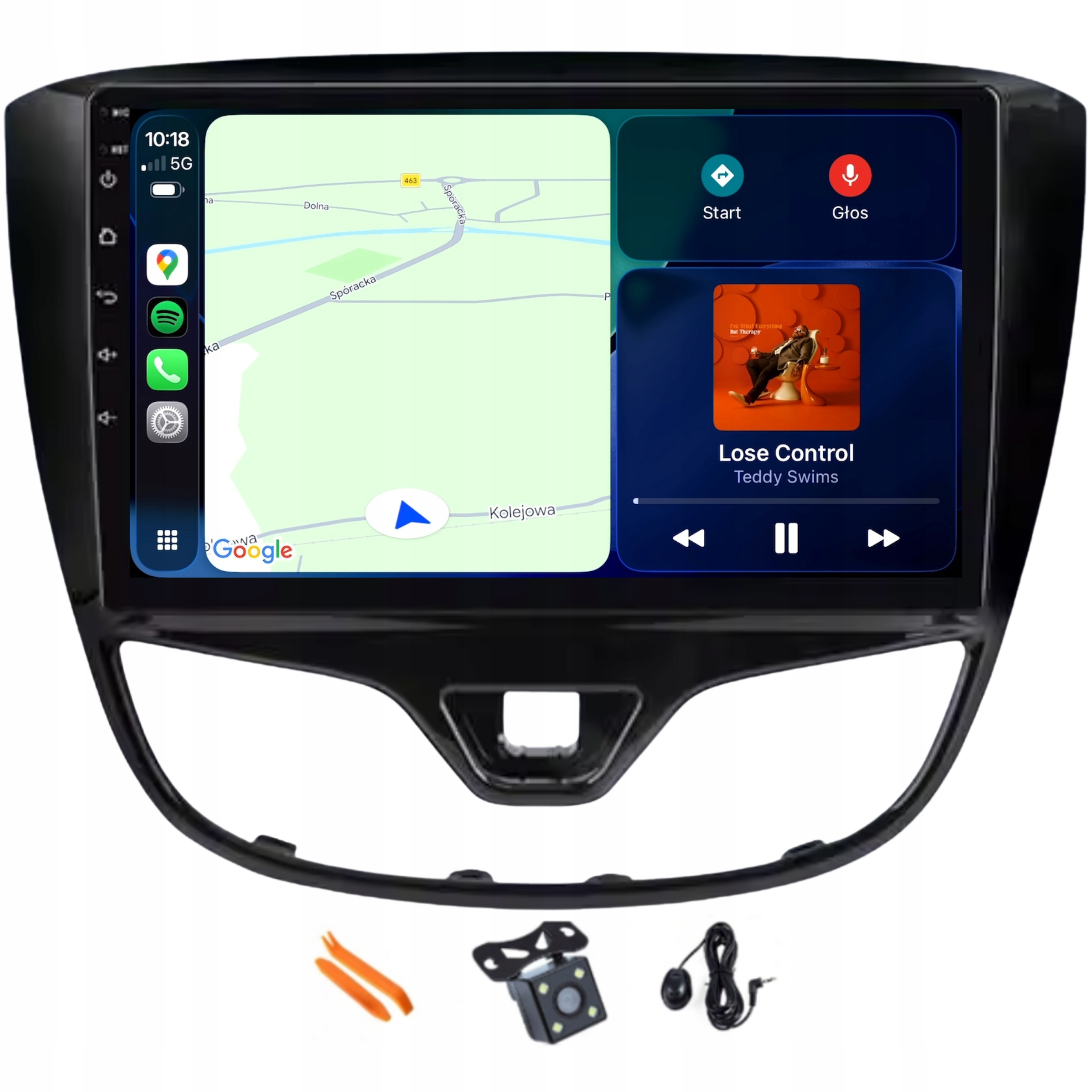 Rádio Android Navigácia Qled Carplay 128GB Lte Gps Dsp Opel Karl 17-20