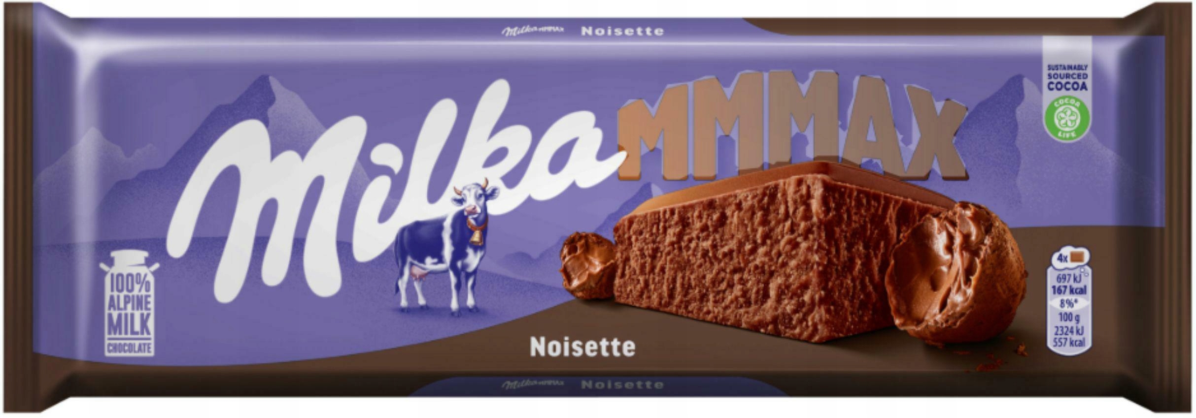 5 Sztuk Milka Czekolada Mleczna 250G Noisette