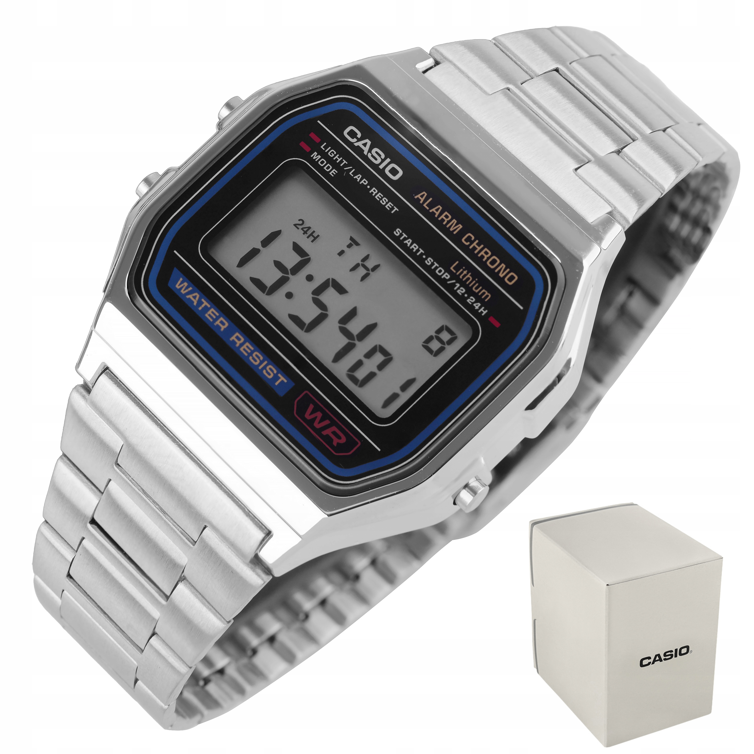 Pánské Hodinky Casio Vintage Retro A158WA-1ADF Box