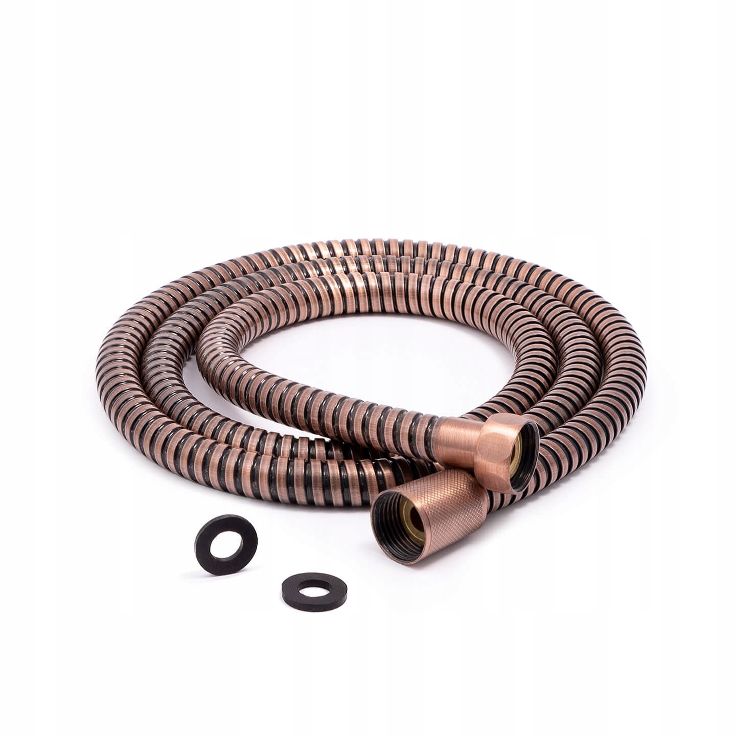 

Retro wąż prysznicowy stare złoto 150 cm stalowy