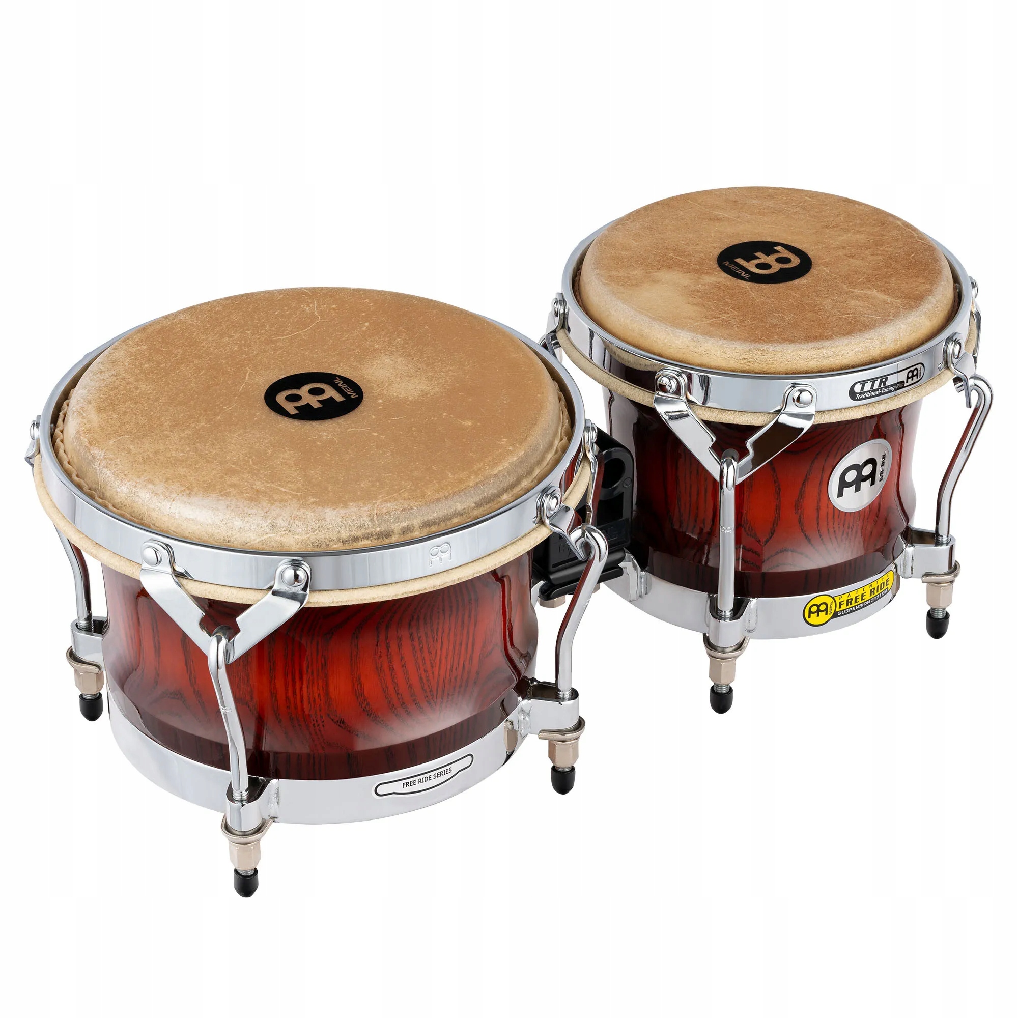 Meinl Woodcraft Series Wood Bongo 7" 9" (amb)