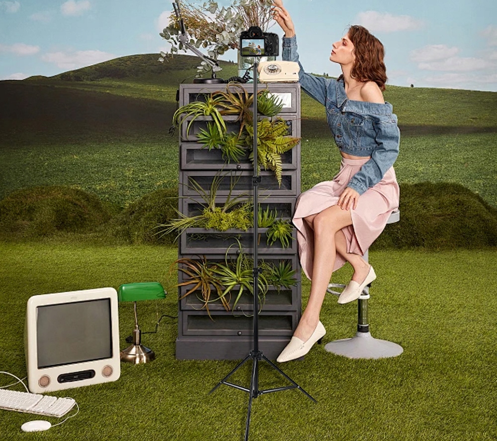 STATYW STOJAK STUDYJNY OŚWIETLENIOWY DO LAMP SOFTBOXU PIERŚCIENIOWEJ 200CM EAN (GTIN) 0882696000638