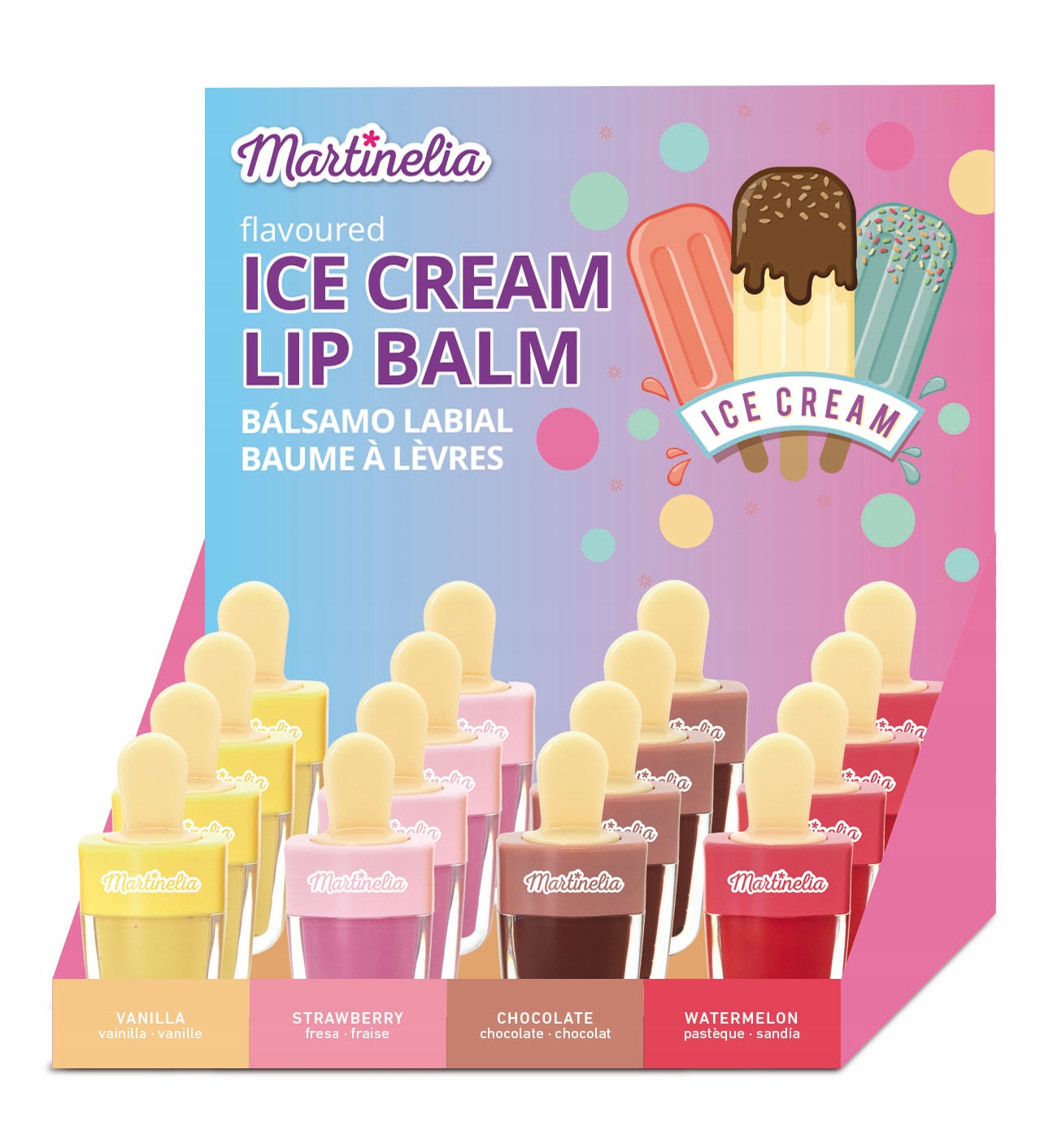 

Martinelia Błyszczyki Do Ust MIX Lody