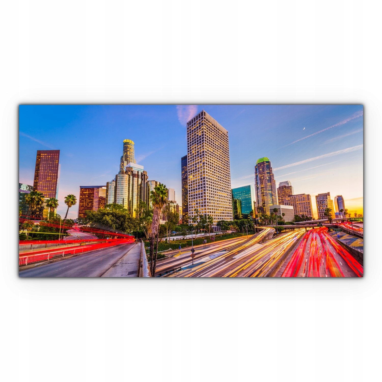 

Obraz canvas na ścianę 120x60 Noc Autostrada Droga