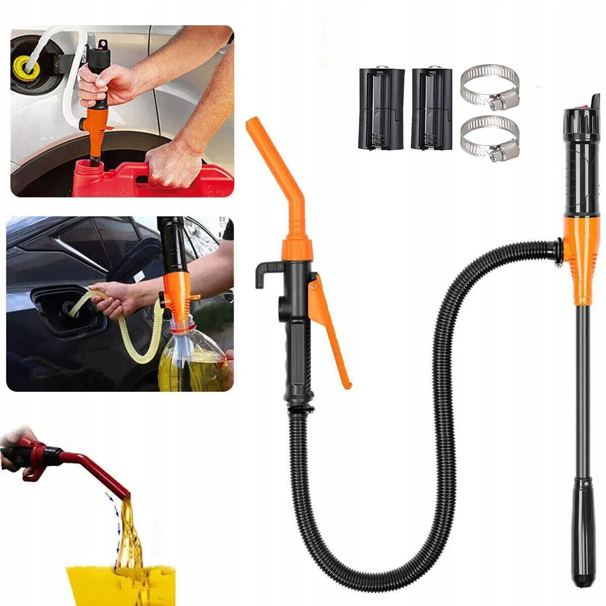 Čerpadlo Na Baterii Elektrická Pumpa Na Vypouštění Paliva Sada