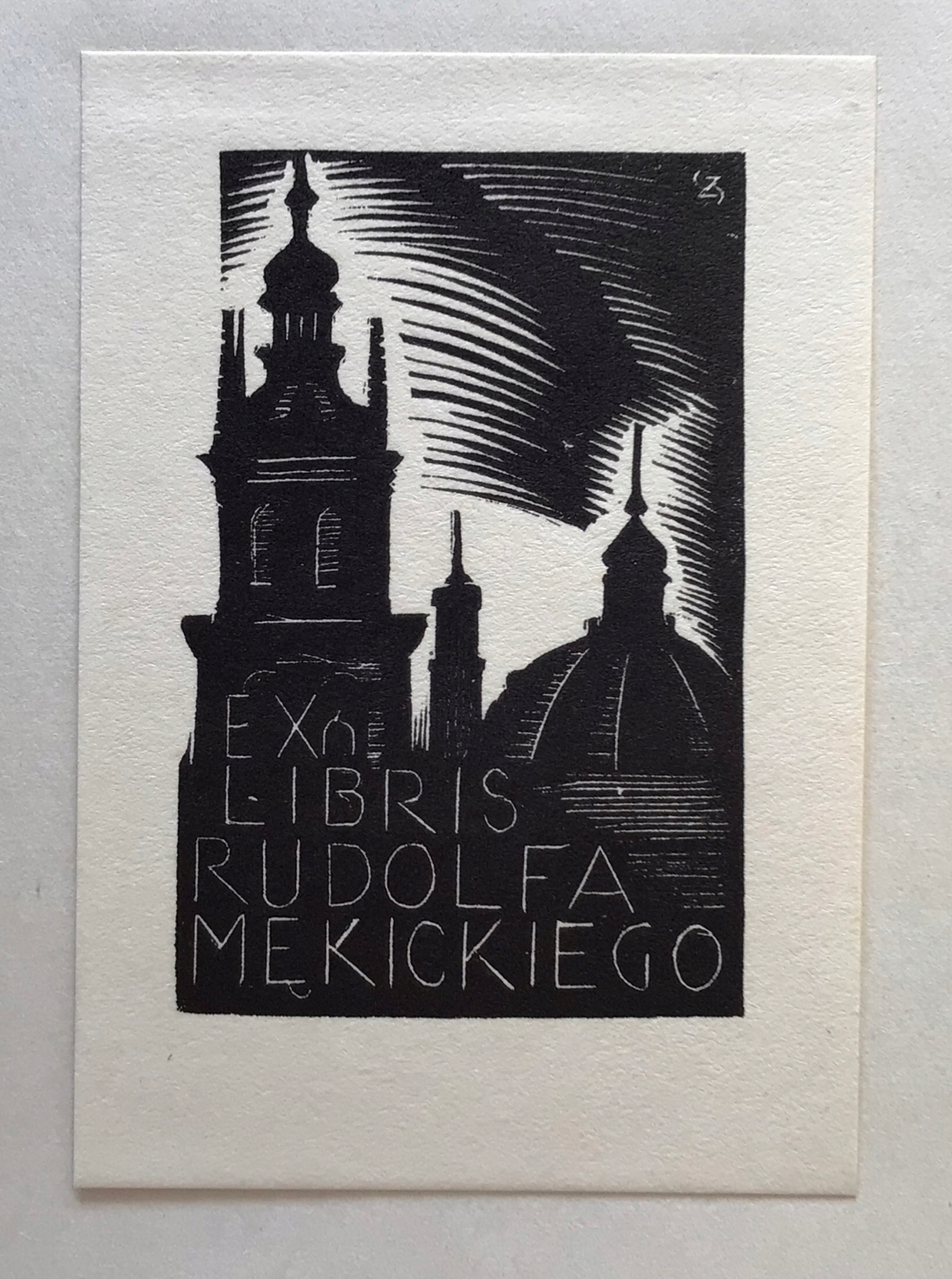Ex-libris Rudolf Mękicki