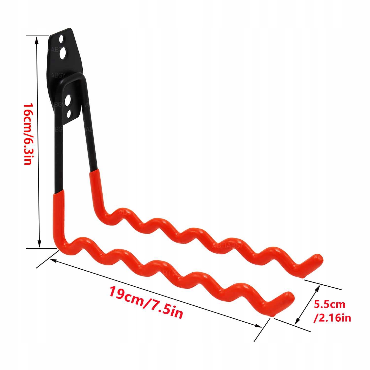WIESZAKI HAKI DO GARAŻU ZESTAW 12szt UCHWYT ROWER EAN (GTIN) 4038653399116