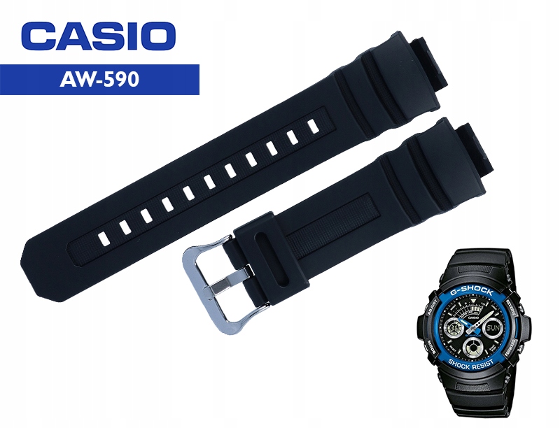 

Oryginał Pasek Casio G-7710 AW-590 AWG-100 G-7700