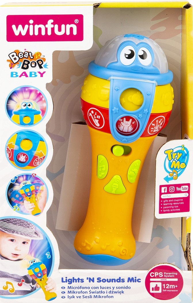 SMILY PLAY Mikrofon centrum muzyczne światełka Kod producenta 001803