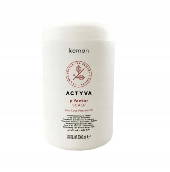 Kemon Actyva P Factor Scalp Maska proti vypadávání vlasů, 1000 ml