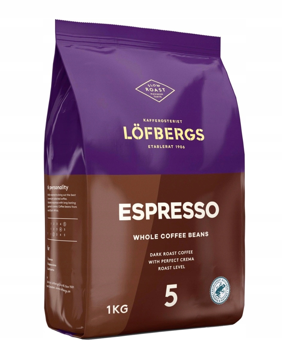 Káva Směsová Káva Lofbergs Espresso 1000 g
