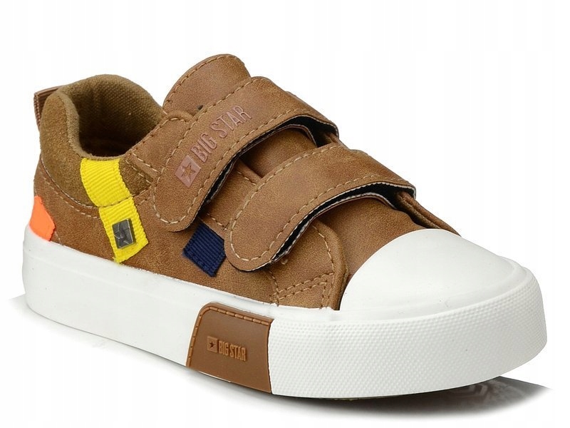 

Buty dziecięce trampki Big Star II374017 rzepy 33
