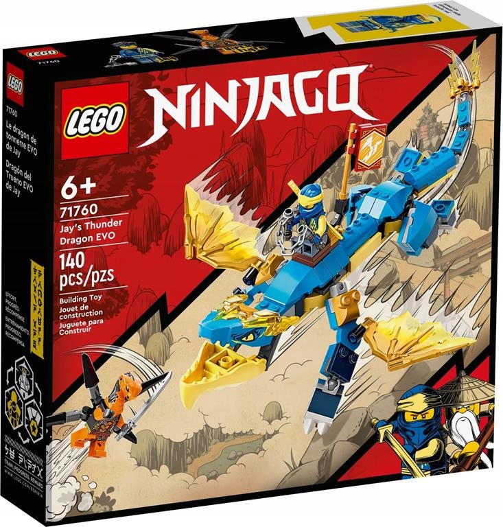 

Klocki Lego Ninjago 71760 Smok Gromu Jaya Evo