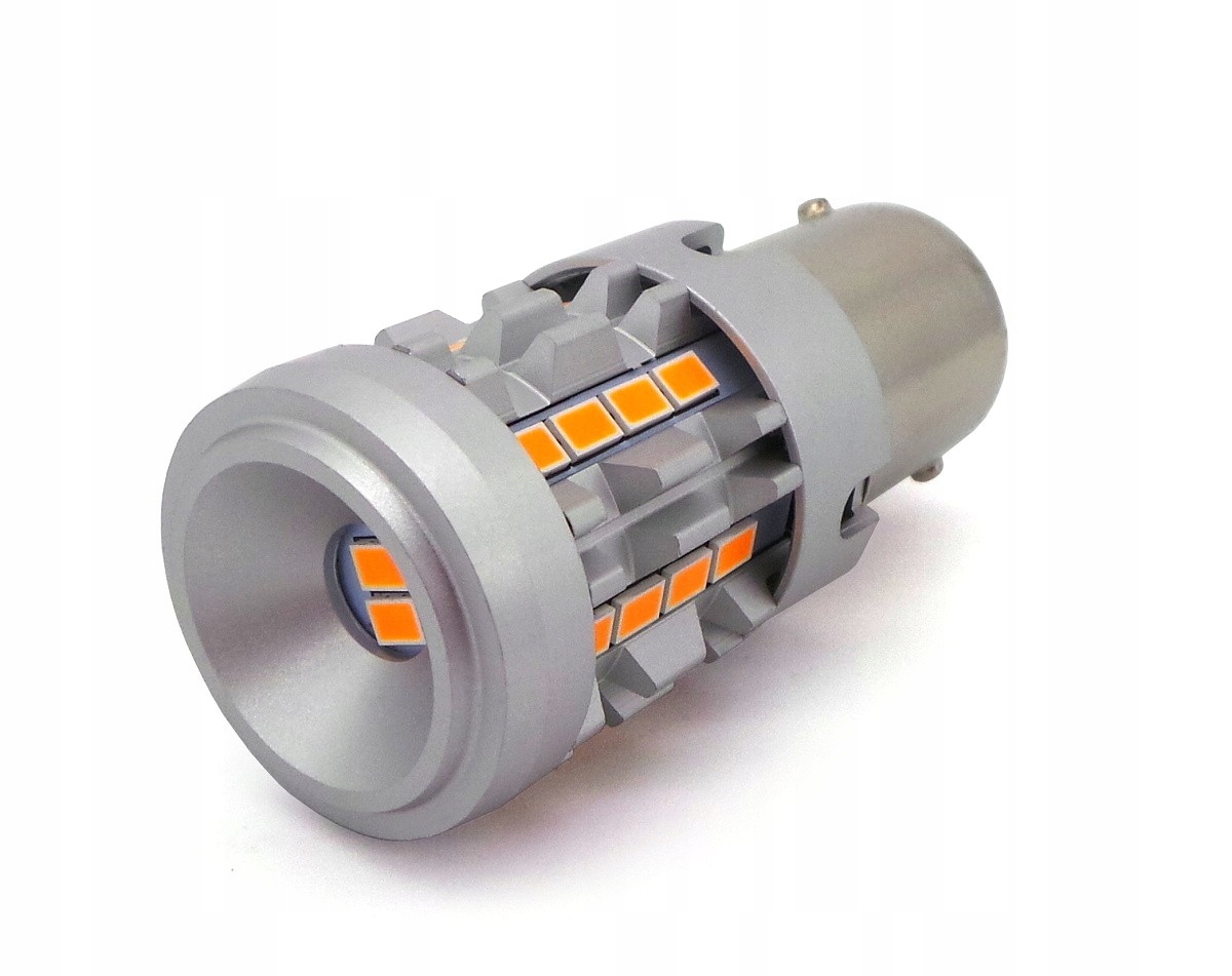 

P21W Led BA15S 12-24V Can bez błędu pomarańczowa