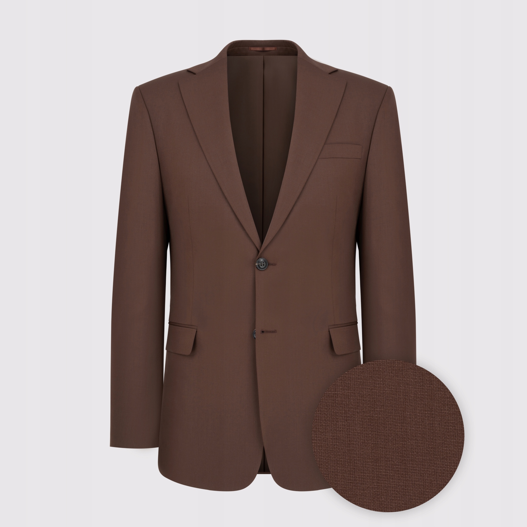 Hladká sako bunda v hnědé barvě Pako Lorente vel