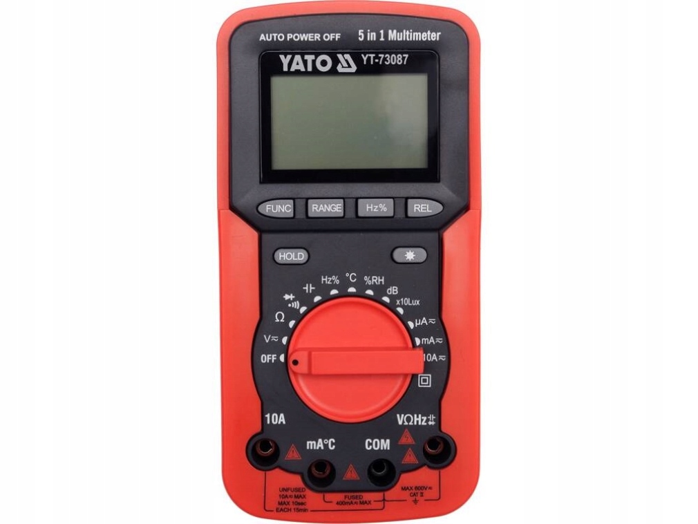 Multimetr Digitálny Merač 5V1 Yato