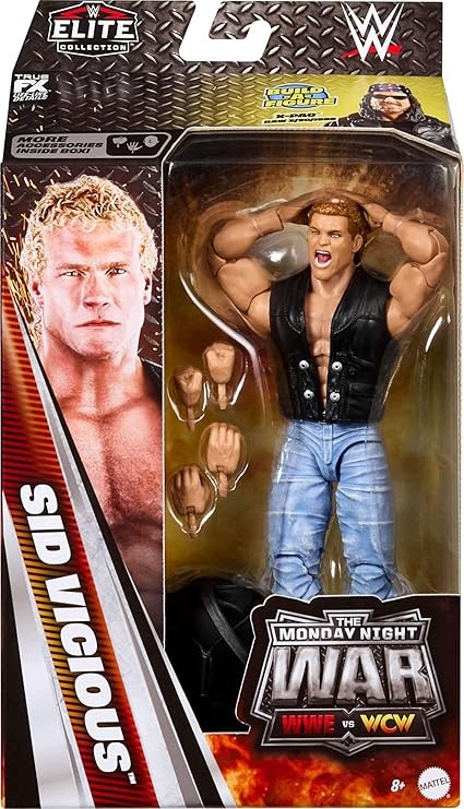 Figurka Wwe Sid Vicious Mattel Elite Monday Night War Series 10 Wrestling