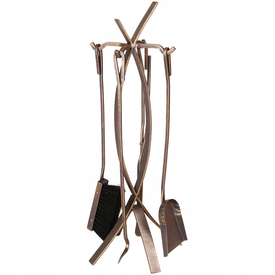 Zestaw narzędzi do kominków Zestaw kominkowy retro