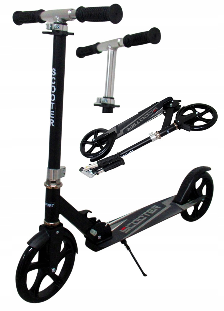 

Duża Hulajnoga H5b Składana R-Sport 200mm do100 kg