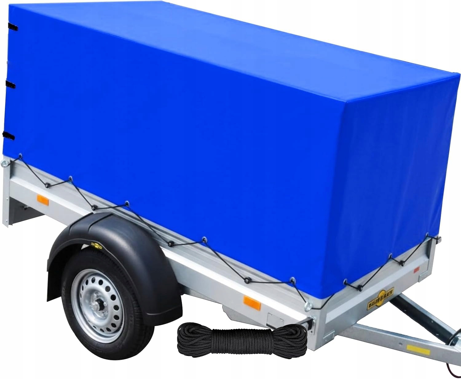 Obal na rám h-110 cm, plachta na přívěs s reflexními pruhy 600D