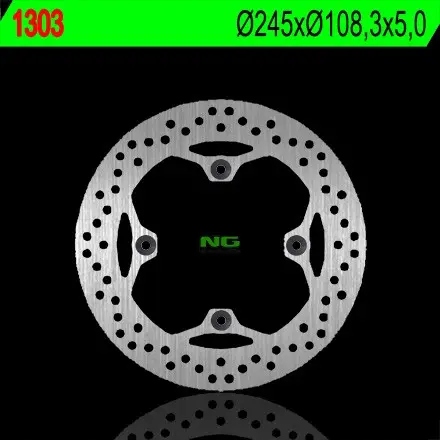 Brzdový kotúč Zadný (245X108,5X5) (4X8,5mm)