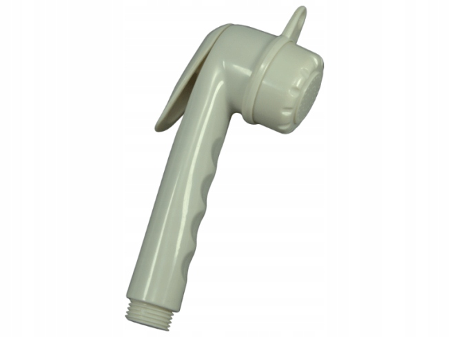 SŁUCHAWKA PRYSZNICA DŁUGA BIAŁA Z ZAWOREM DO ŁODZI