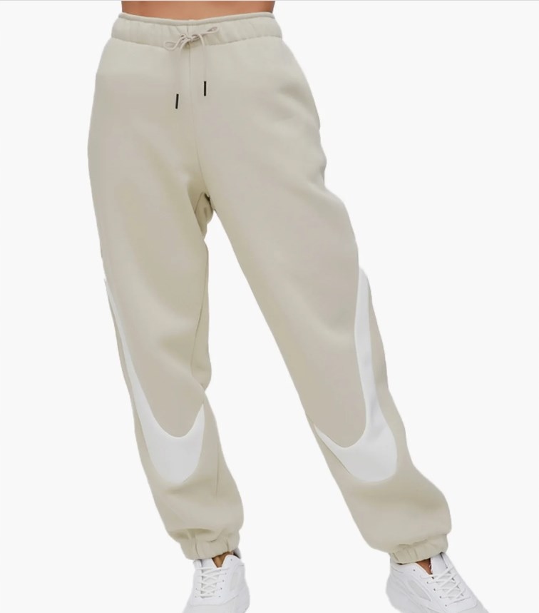 Nike Dámské Teplákové Kalhoty Béžové Standard Fit DR6197-206 vel. XL