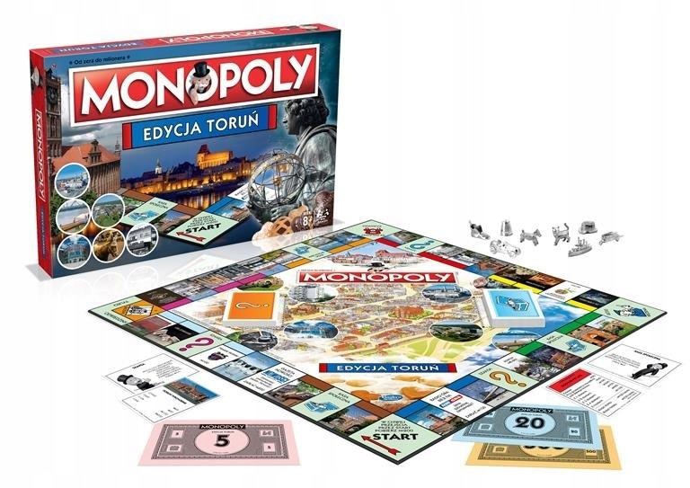 Monopoly Toruń Gra Planszowa Miejska