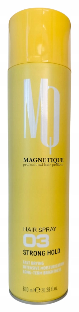 Magnetique Hair Spray StrongHold 03 600 ml – Silný Uv lak na vlasy Ochrana