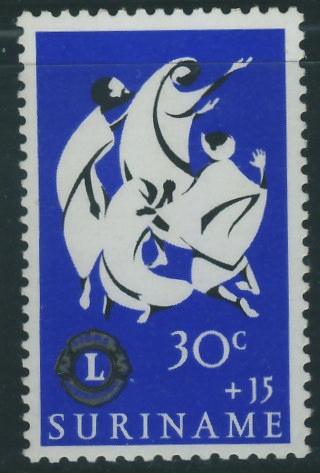 Suriname 30 + 15 cent. - Rotary , Pomoc