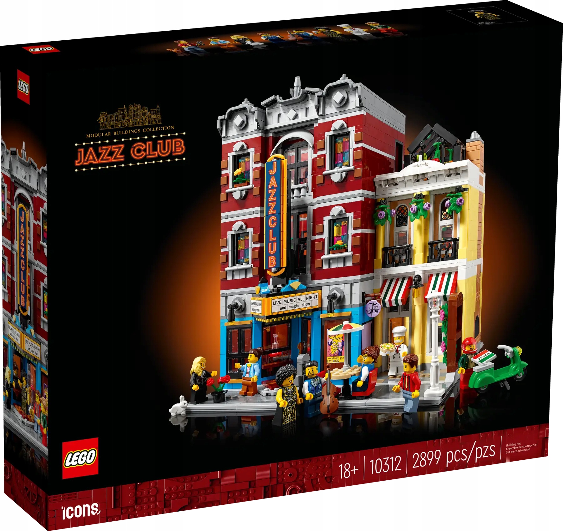 Lego Icons 10312 – Jazzový klub