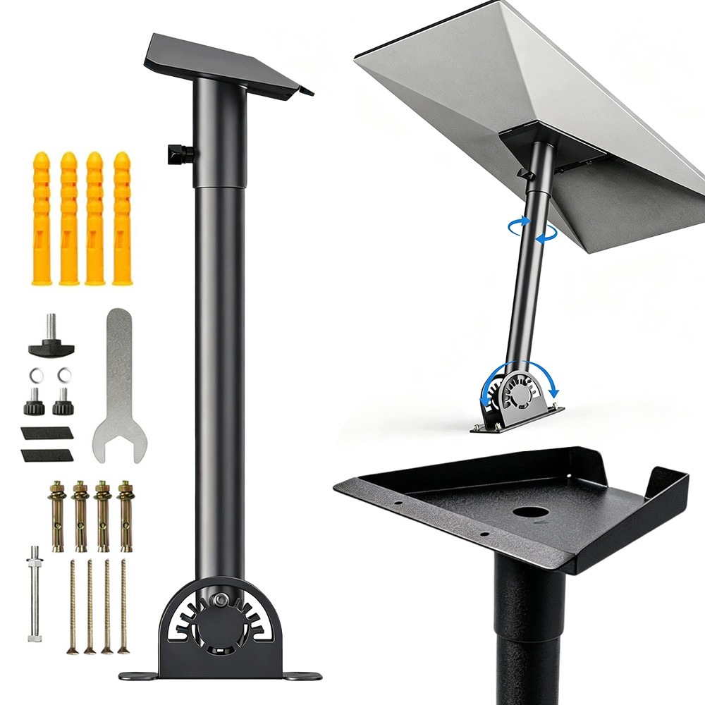 Montážní Držák Starlink Standard V3 3GEN. Nástěnný, Nastavení Úhlu, Kov