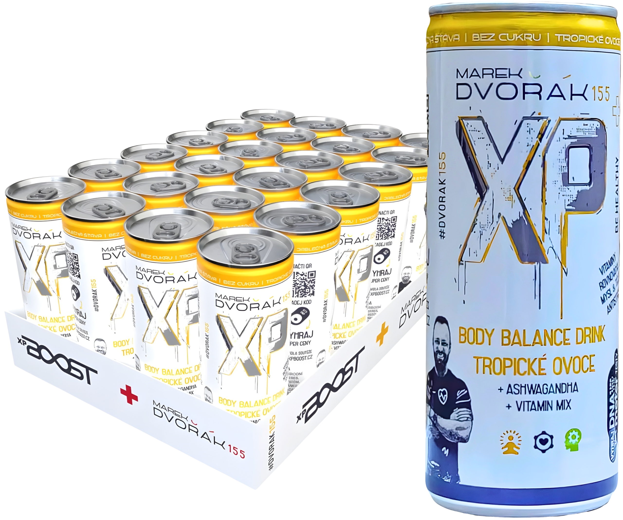 Levně Xp Boost Body Balance Tropické Ovoce 24×250ml