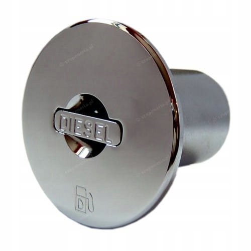 SZ-3223 - КРИШКА ДИЗЕЛЬНОГО ПАЛИВА 50ММ ХРОМОВАНА ДЛЯ ЧОВНА / ЯХТИ