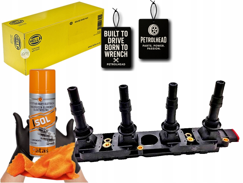 Zapalovací Cívka Opel Astra 1,8 05- Hella #Petrolhead Pro+ Kit4