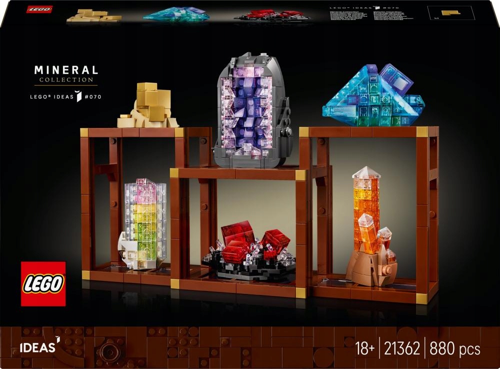 Lego Ideas Kolekce minerálů 21362