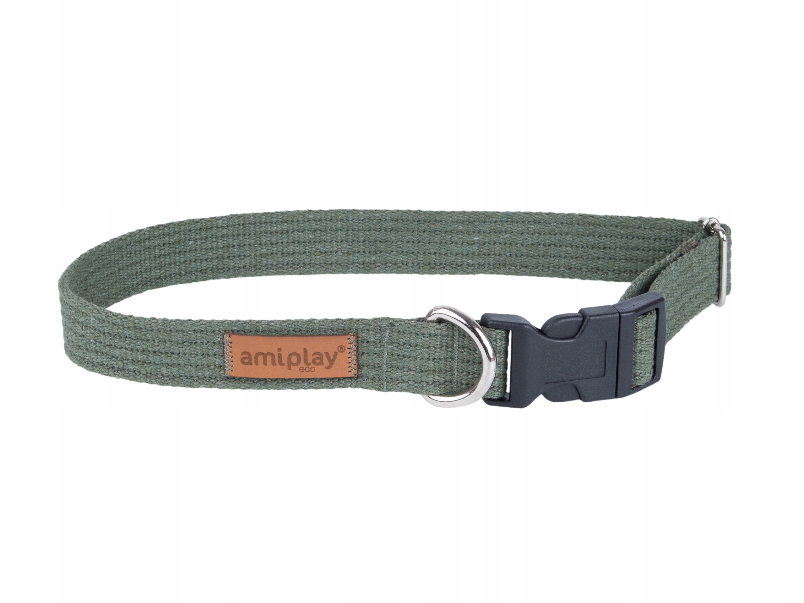 

Amiplay Obroża Dla Psa Cotton Bawełna M Khaki