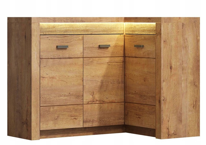 Komoda narożna INDIANAPOLIS I15-JESION JASNY KAT.