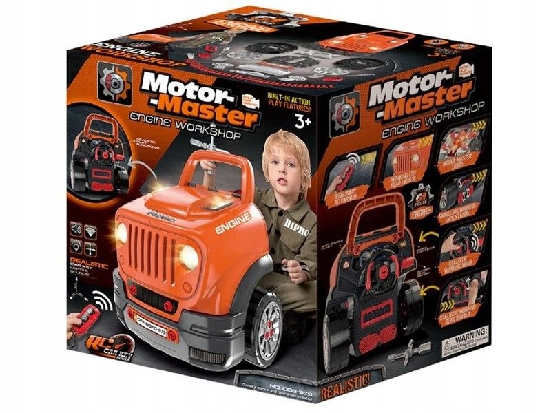 Zestaw Mechanika, Samochód Auto Silnik Do Rozkręca Marka ChRLD