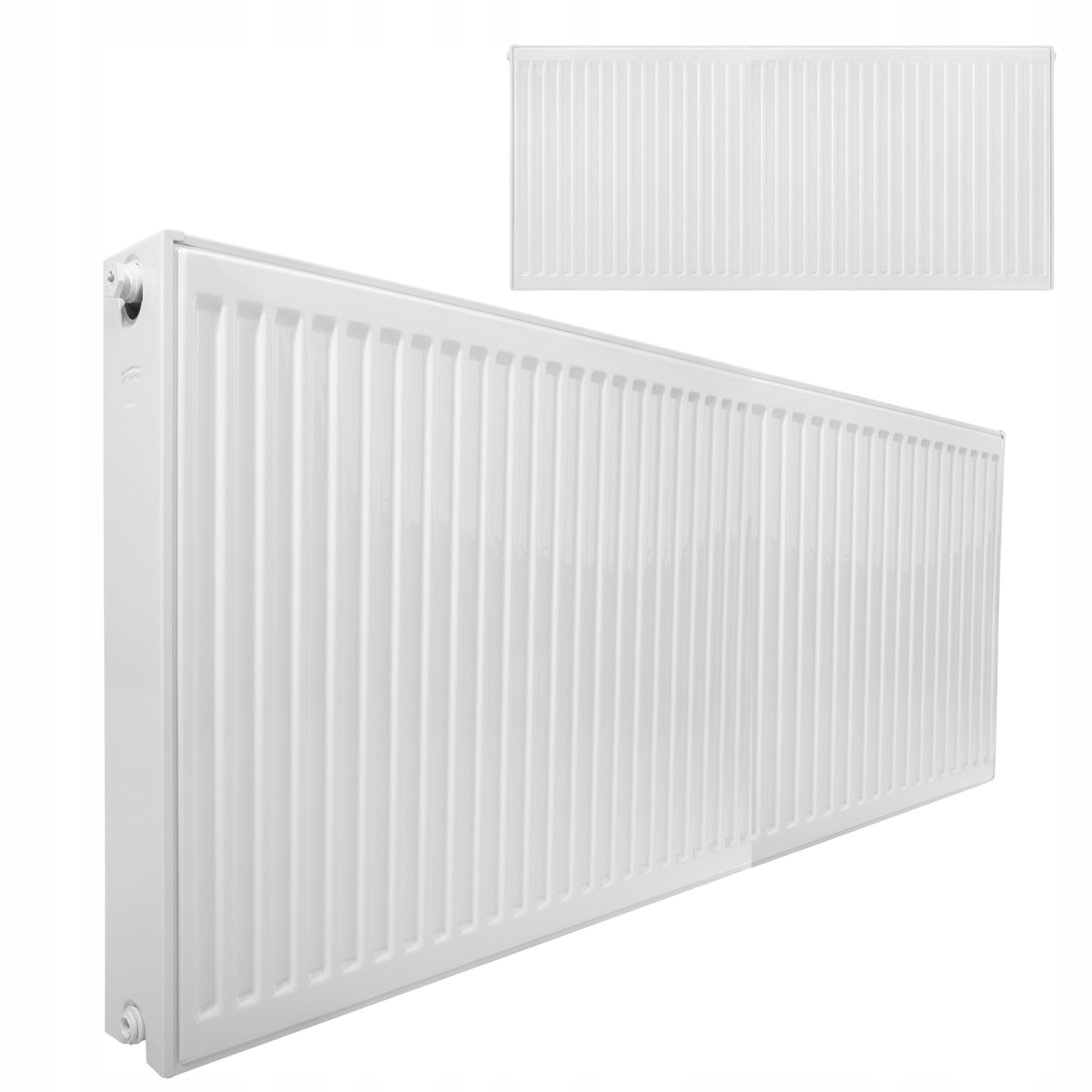 Grzejnik Płytowy Stalowy Podłączenie Boczne Dolne 500x1400 Typ V22 Zestaw